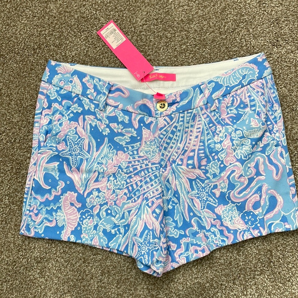 NWT Lilly Pulitzer Callahan Shorts Sea What I Sea